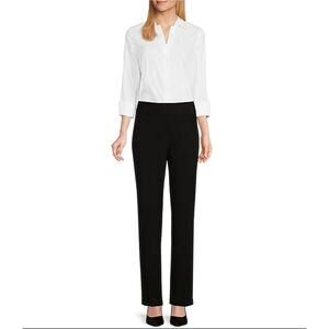 NWT Investments The PARK AVE Fit Stretch Straight Leg Pants 14R